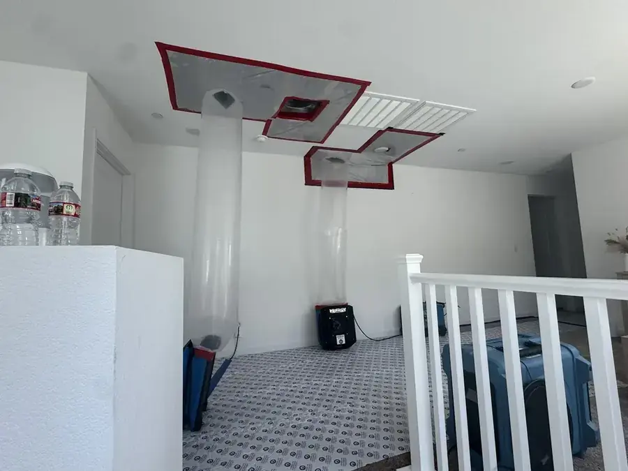 AC & HVAC Condensation Leak Cleanup in a Yucaipa, CA home